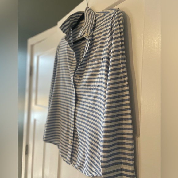 J.Crew Linen Button Up - Picture 5 of 7